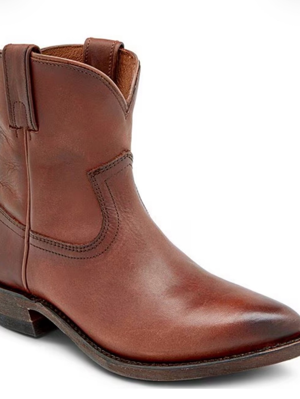 Frye Billy Short Leather Western Boots NWOT size 9 - Picture 10 of 11